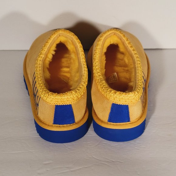 UGG Tasman Graphic Outline Wool Slippers Men's Size 10 UCLA Bruins Colorway - Picture 3 of 6